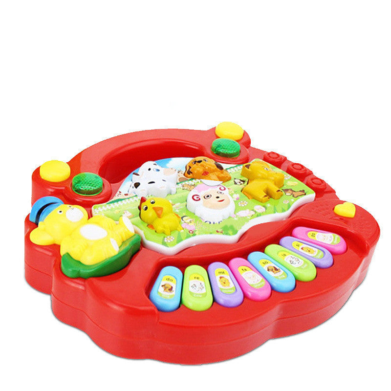 Educational Toys Farm Animal Keyboard Musical Instrument Child Baby Toys