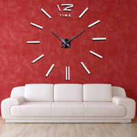 DIY creative fashion home decor acrylic wall clock