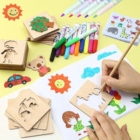 Child Drawing Graffiti Tools Suit Baby Early Education Educational Toys