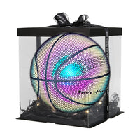 Glowing Luminous Fluorescent Basketball Night Game Basketball